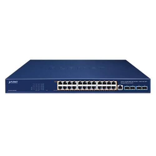 Switch 24 ports UPoE++ 720W 4 SFP+ Planet GS-4210-24UP4X