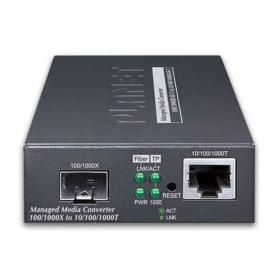 Convertisseur RJ45 vers SFP manageable Planet GT-915A