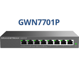 Switch 8 ports gigabit 4 PoE+ 60W Grandstream