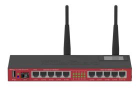 Routeur WiFi 10 ports 1 SFP Mikrotik RB2011UiAS-2HnD-IN