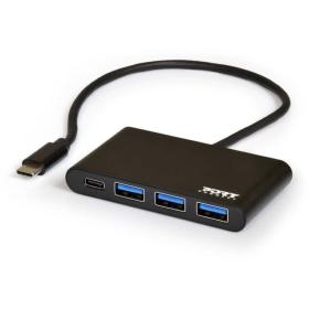 afficher l'article Hub USB 3.0 type C vers 3 ports USB-A et 1 USB-C