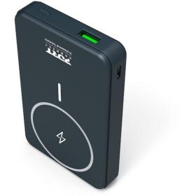Powerbank 10000 mAh Qi2 2 USB Port Design