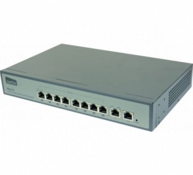 Switch 10 ports 10/100 dont 8 PoE+ Netis PE6110