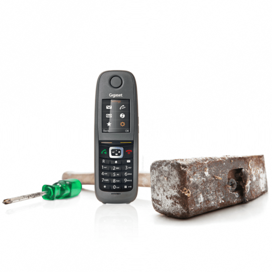 Gigaset R650h Pro Téléphone Dect Identification De L'appelant Noir