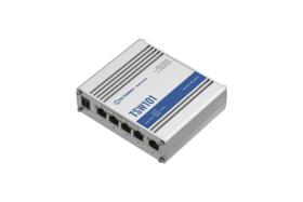 Switch industriel 5 ports giga 4 PoE 60W Teltonika