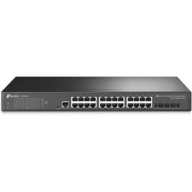 afficher l'article Switch 24 ports gigabit 4 SFP+ 10G TP-Link TL-SG3428X