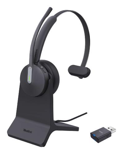 Casque mono DECT Bluetooth Yealink WH64 avec base 