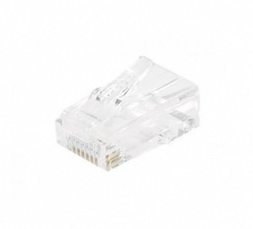 Connecteurs RJ45 Cat. 6 UTP avec peigne sachet 10 pour cable monobrin