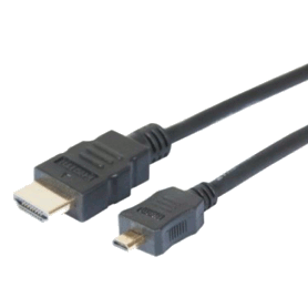 Cordon micro HDMI High Speed avec Ethernet - longueur 5 mètres