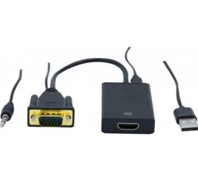 Convertisseur VGA Audio vers HDMI
