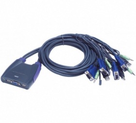 Mini KVM VGA/USB ATEN CS64US 4 ports