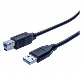 Cordon USB 3.0 noir 1 m
