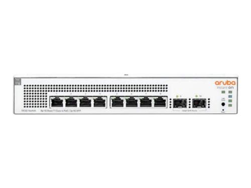 Switch 8 giga PoE+ 2 SFP HPE Aruba Instant ON 1930