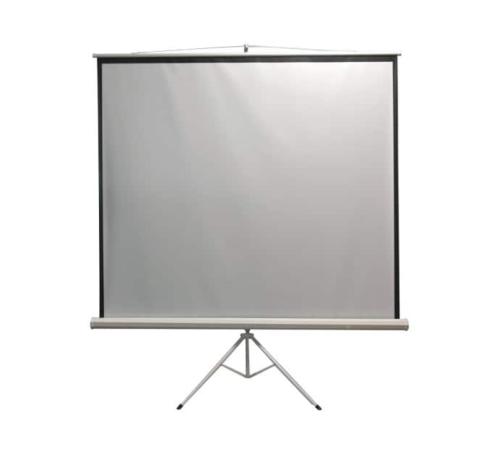 Écran de projection 1:1 sur trépied 213x213
