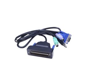 Console KVM 17 rackable ultra courte 1 port VGA/USB