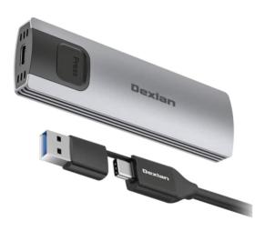 Boitier SSD M2 NVMe SATA USB-C/A 10G