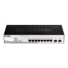 afficher l'article Switch D-LINK Smart+ 8 ports giga PoE 65W + 2 SFP