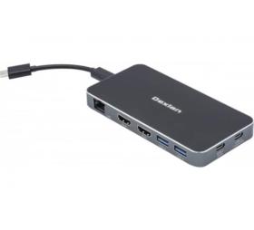 afficher l'article Station d'accueil USB 3.2 HDMI LAN USB + chargeur