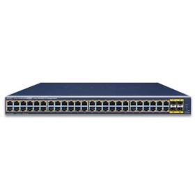 Switch Planet 48 ports gigabit PoE+ 4 SFP GS-4210-48P4S