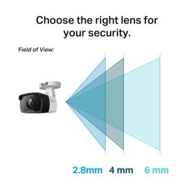 Caméra IP extérieure 4MP VIGI C340I 6 mm