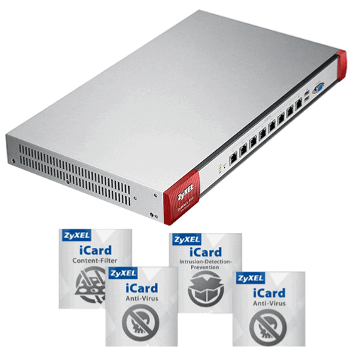 Routeur Firewall 8 ports 1000 VPN Zyxel USG1100 UTM