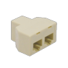 Coupleur RJ45 type F/F/F pour téléphone