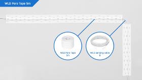 Adhésif WLD-Poro Tape 5 m pour solutions WLD
