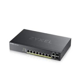 Switch 8 ports giga PoE+ 180W 2 SFP combo Zyxel GS2220-10HP