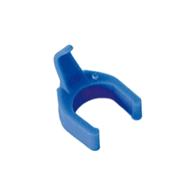 50 Patch clips bleu fluo pour câbles RJ45 PatchSee