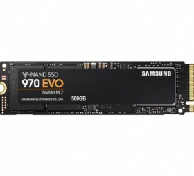 afficher l'article Disque SSD Samsung 970 EVO M.2 80mm PCIe 500Go