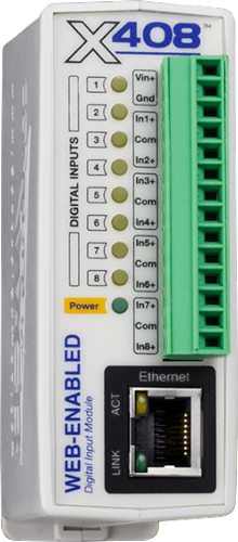 Module 8 entrées numériques X-408-I 