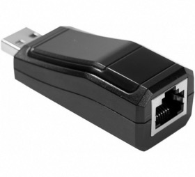Adaptateur monobloc USB Ethernet pour ordinateur PC ou Mac