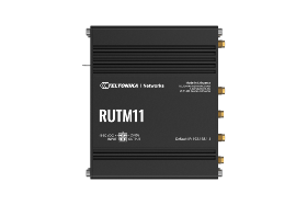 Routeur 4G LTE 2 sims WiFi 5 GNSS industriel Teltonika RUTM11