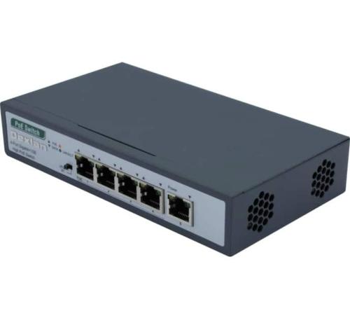 Switch 5 ports gigabit 2 PoE++ 2 PoE+ 140W
