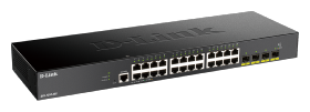 Switch D-LINK Smart+ 24 ports gigabit 4 SFP+