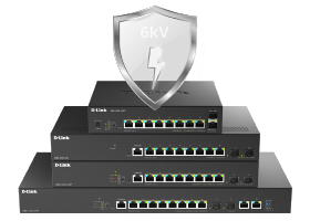 Switch D-LINK 8 ports 2,5G PoE 120W 2 SFP+ DMS-1250-10SPL