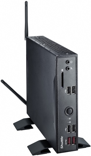 Slim PC Barebone DS10U3 Core i3-8145U Shuttle