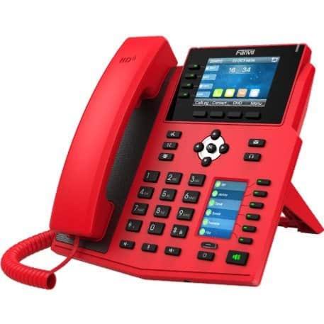 Téléphone IP X5U V2 Fanvil rouge