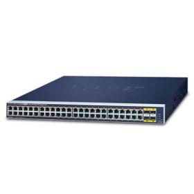 Switch Planet 48 ports gigabit PoE+ 4 SFP GS-4210-48P4S