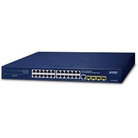 afficher l'article Switch 24 ports Gigabit 4 SFP Planet GS-4210-24T4S