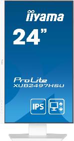 Moniteur LED IPS 24 pouces IIYAMA XUB2497HSU-W2