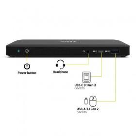 Station d'accueil USB-C 3x4K Port designs 901910