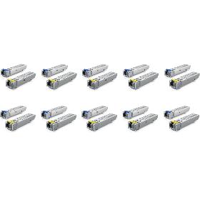 Pack 20 modules SFP 1 Giga monomode Ubiquiti