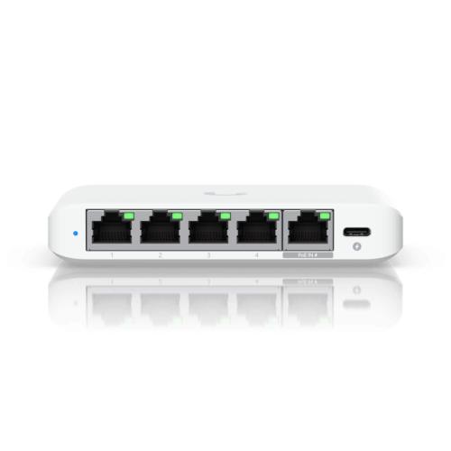 Switch UniFi 5 ports 2,5 gigabits 1 PoE in Ubiquiti