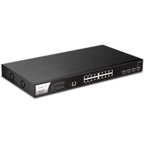 afficher l'article Switch 16 ports 2,5 giga PoE++ 400W 4 SFP+ Vigor PQ2200XB