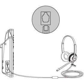 Casque téléphonique filaire mono Yealink YHS34