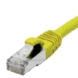 Cable ethernet Cat 6 LS0H snagless jaune - 30 M