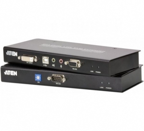 Prolongateur KVM 60 m DVI/USB/Audio/RS232 ATEN CE600