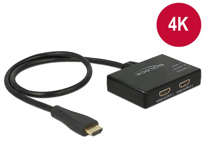 Achat répartiteur HDMI compact 2 ports de sortie 4K