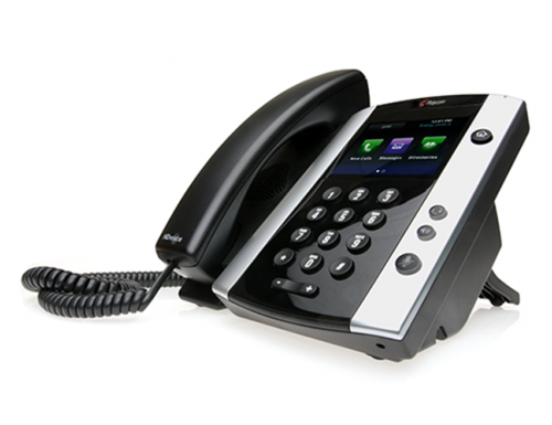 Téléphone IP 12 lignes Poly VVX 501